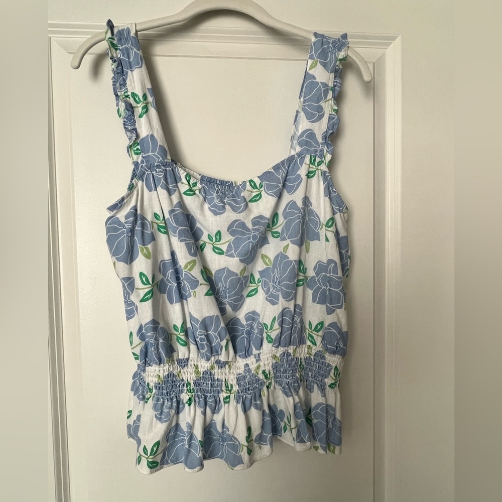 Draper James Peplum Top
